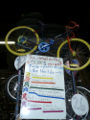 The color coded bike